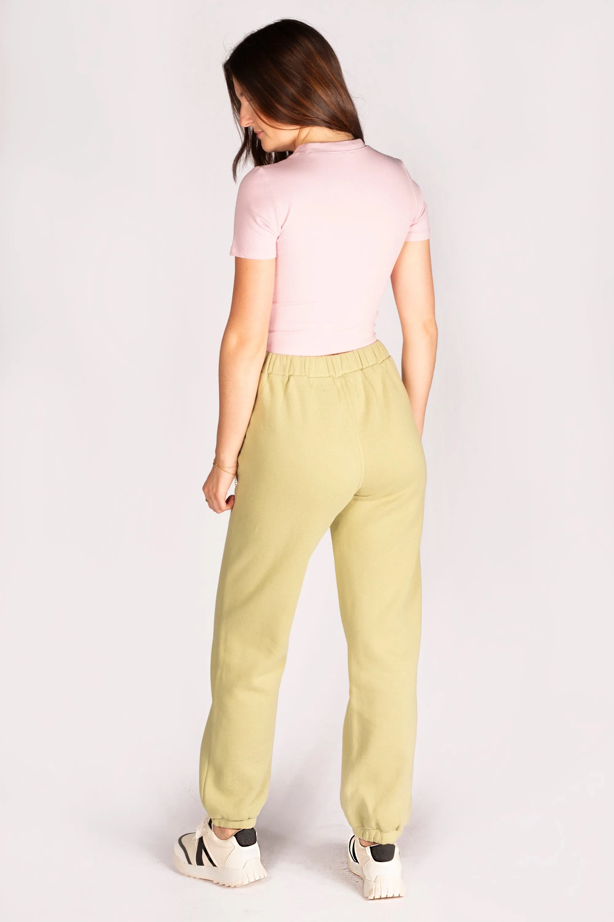 All Smiles Matcha Joggers - FINAL SALE