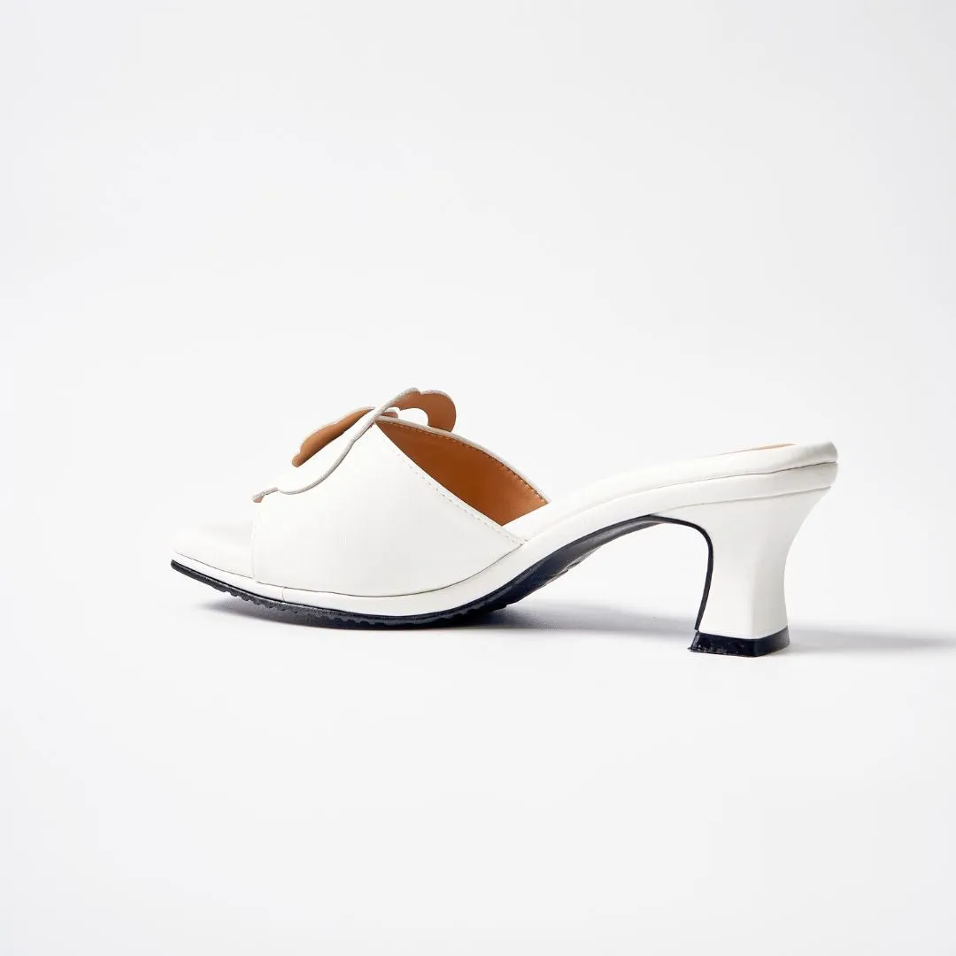 Always in Hana White Heels