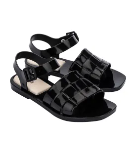 Basket Sandal Black/Beige