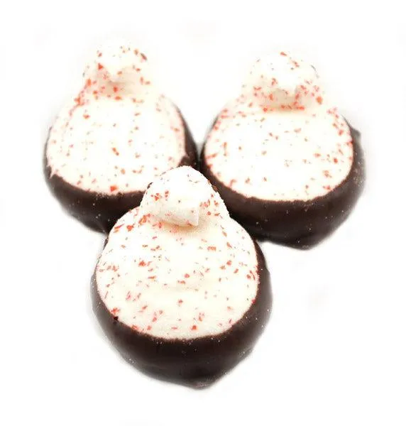 Chocolate Dip Candy Cane Marshmallow Peeps Full Case