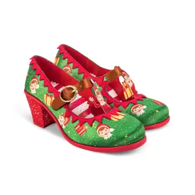 Chocolaticas® ELF Mid Heel Women's Mary Jane Pump
