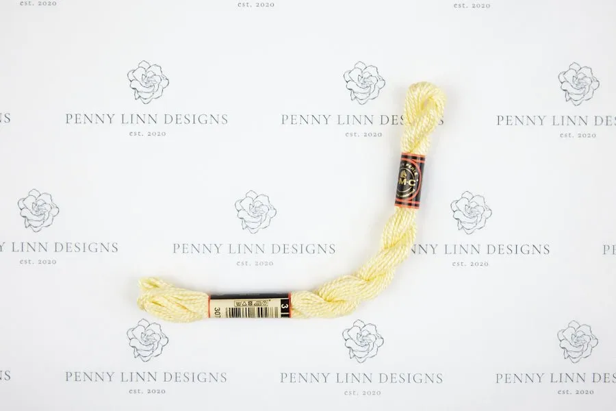 DMC 3 Pearl Cotton 3078 Golden Yellow - Very Light