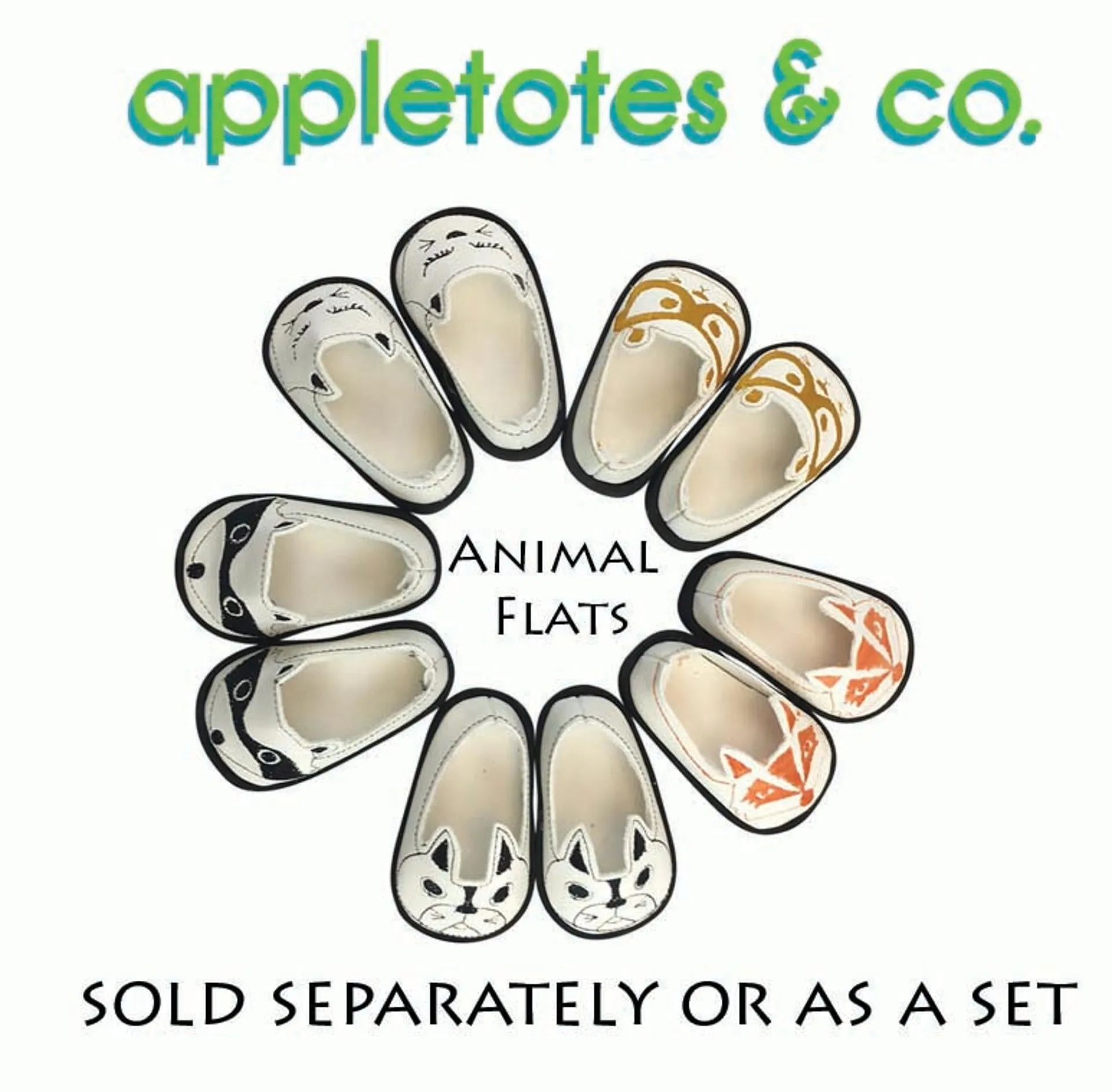 Foxy Flats ITH Embroidery Patterns for 14.5" Dolls