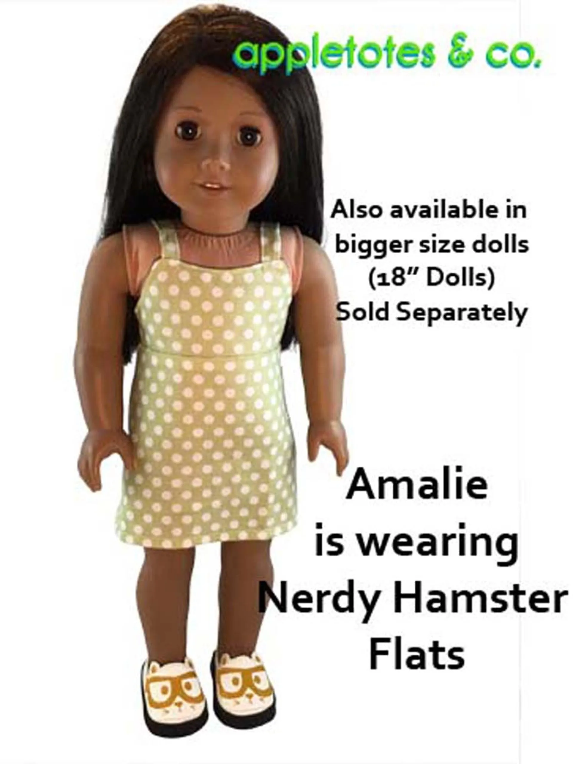 Foxy Flats ITH Embroidery Patterns for 14.5" Dolls