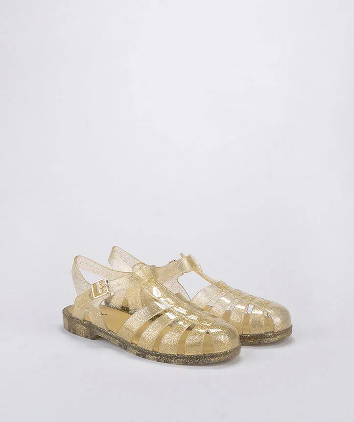 Glitter jellie sandal(women sizes)