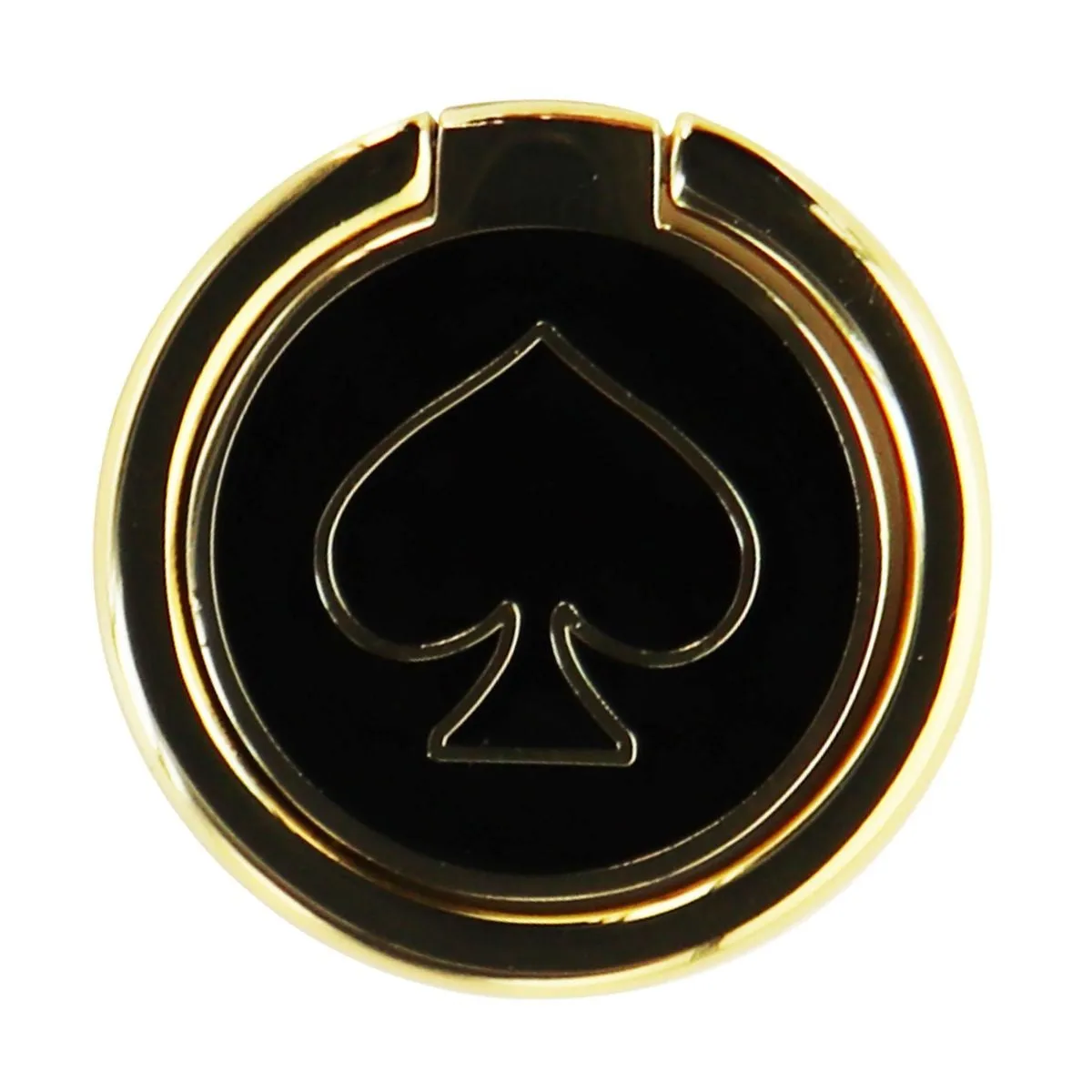 Kate Spade New York Attachable Stability Ring for Phones and Cases - Gold/Black