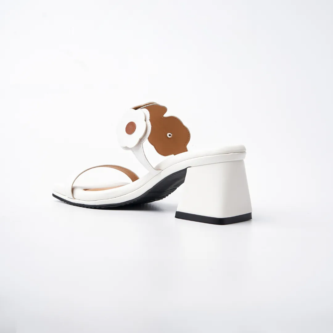 Loved in Hana White Heels