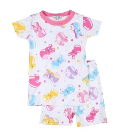 Magnolia Baby Shorts PJ Set - My Peeps Pink