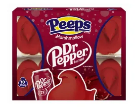 Marshmallow Peeps Dr Pepper Chicks 10 Count Tray
