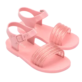Mini Melissa Mar Wave Kids - Pink / Glitter Pink