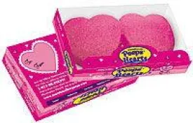 Peeps - Marshmallow Hearts