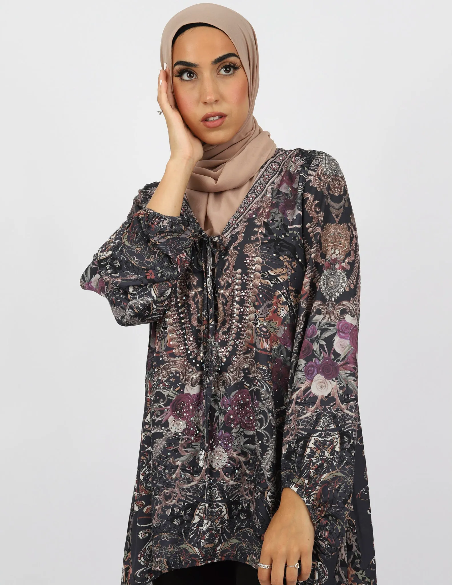 Penelope Beaded Blouse