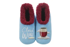 Snoozies! Slippers - Cloud Wine