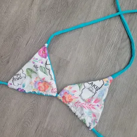 Tahoe Blue Triangle Top
