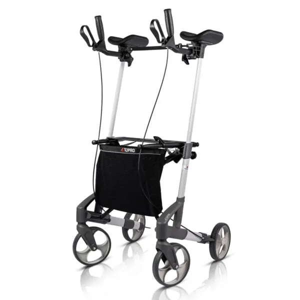 Topro Troja Walker Rollator with Forearm Gutter