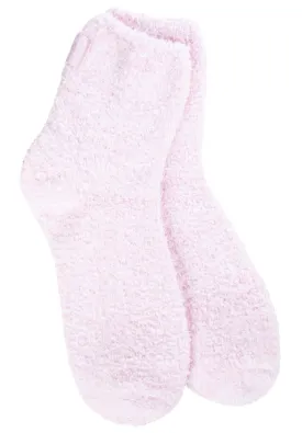 Women's Cozy Quarter Gripper Sock -Orchid Pink